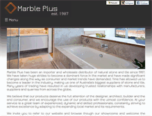 Tablet Screenshot of marbleplus.com.au